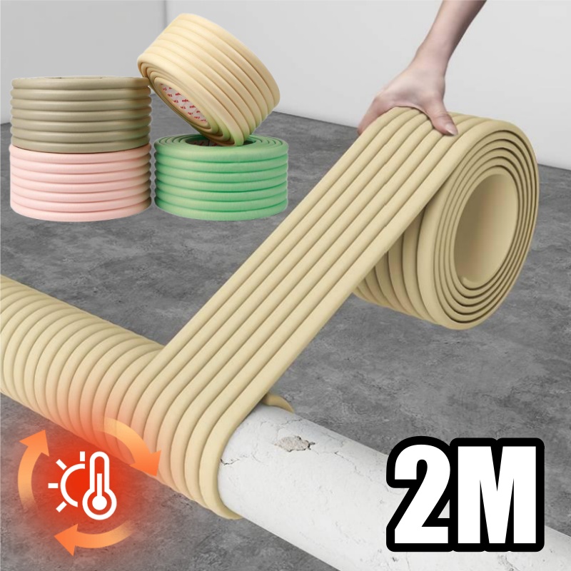 Pipe Insulation Foam - Self Adhesive Thick Sponge Foam Pipe
