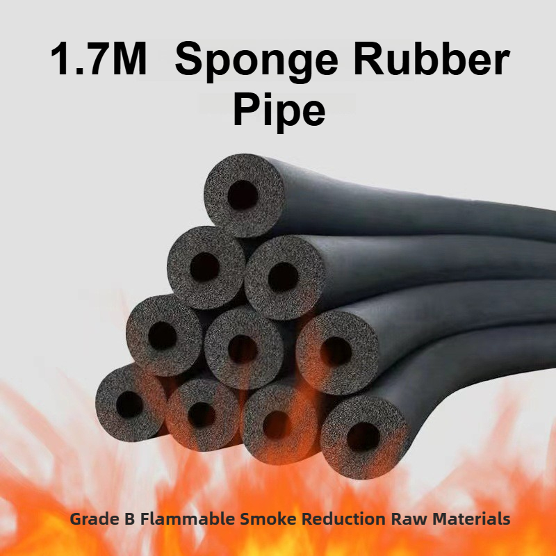 Pipe Insulation Foam - 1.7M Rubber Foam Insulation Pipe 6-32mm