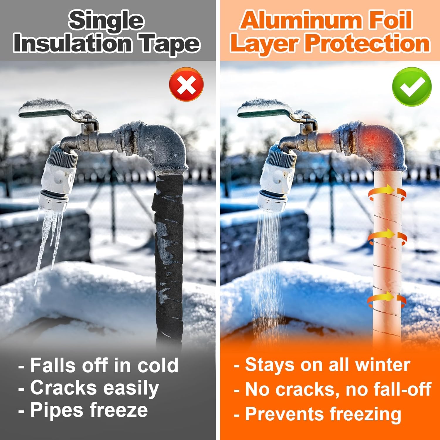 Pipe Insulation Wrap Self Adhe - Pipe Insulation Foam ulasan dan harga