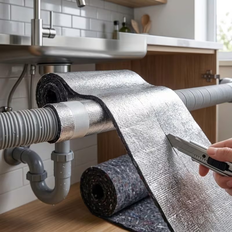 Aluminum Foil Waterproof Heat  - Pipe Insulation Foam ulasan dan harga