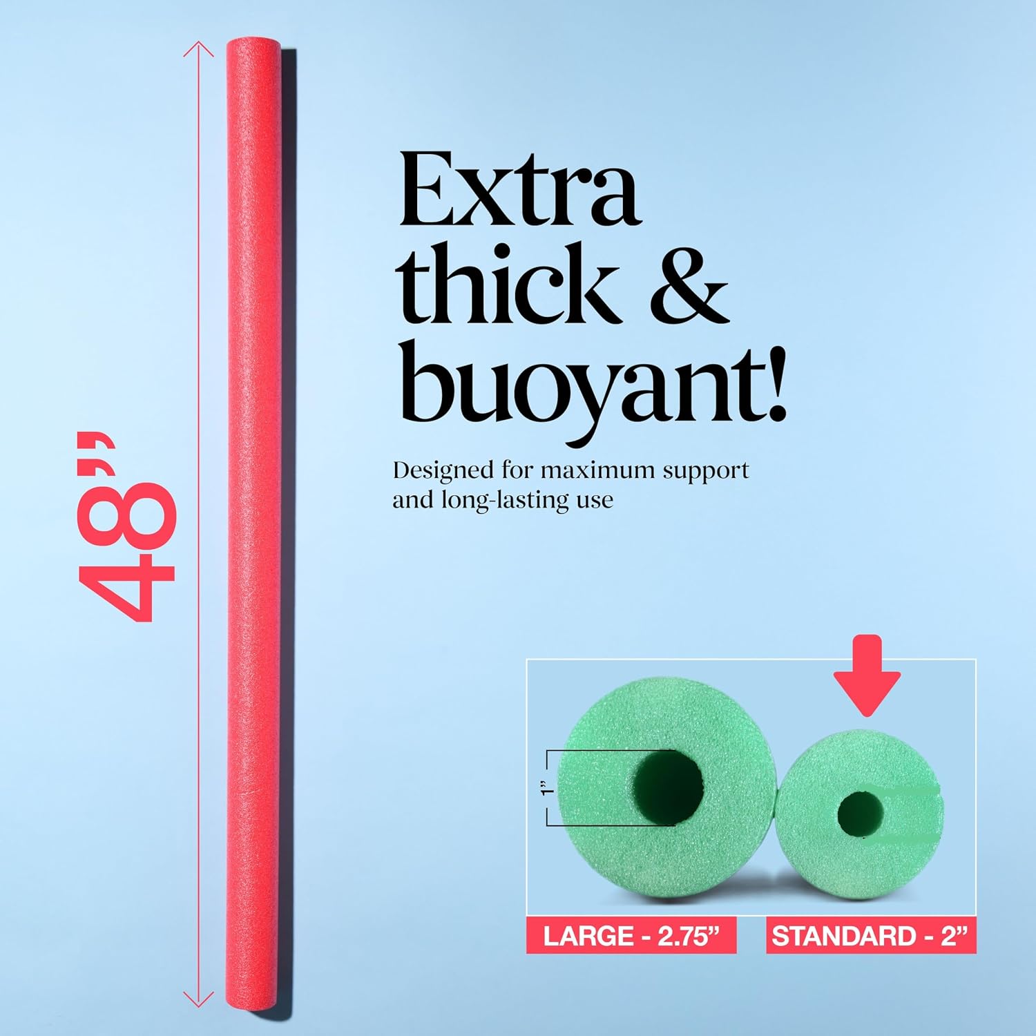 40 Pack Pool Noodles Foam - 4  - Pipe Insulation Foam ulasan dan harga